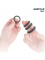 ADDICTED TOYS SET ANILLOS PENE TEXTURIZADOS 4 TAMANOS