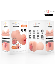 INTENSE DEEP TOUCH RILEY MASTURBADOR DOBLE BOCA VAGINA