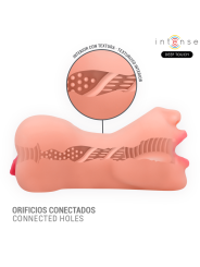 INTENSE DEEP TOUCH RILEY MASTURBADOR DOBLE BOCA VAGINA