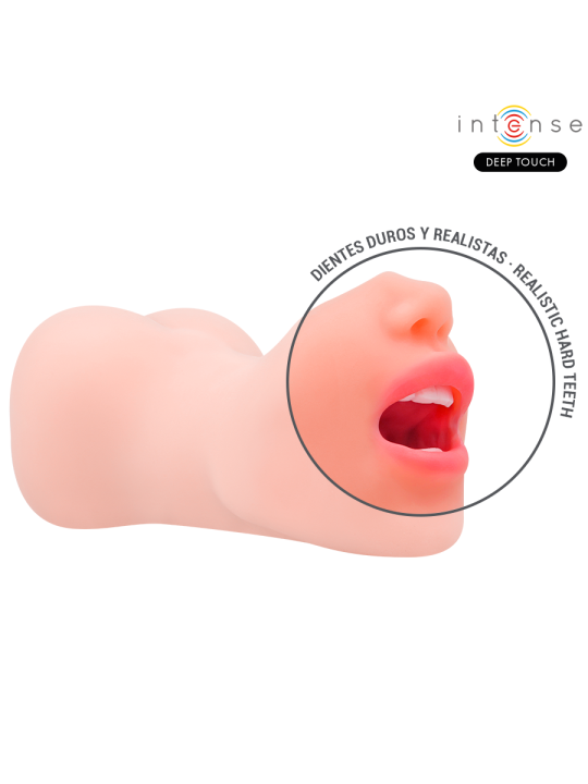 INTENSE DEEP TOUCH RILEY MASTURBADOR DOBLE BOCA VAGINA