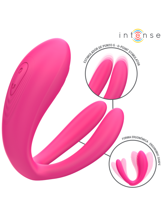 INTENSE JULIA VIBRADOR ESTIMULADOR DE PINZAS CONTROL REMOTO