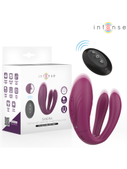 INTENSE SANDRA VIBRADOR ESTIMULADOR DE PINZAS CON GOLPETEO CONTROL REMOTO