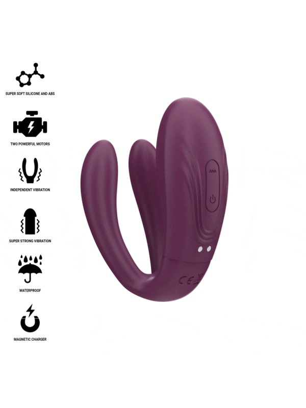 INTENSE SANDRA VIBRADOR ESTIMULADOR DE PINZAS CON GOLPETEO CONTROL REMOTO