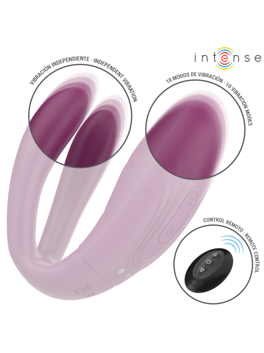 INTENSE SANDRA VIBRADOR ESTIMULADOR DE PINZAS CON GOLPETEO CONTROL REMOTO