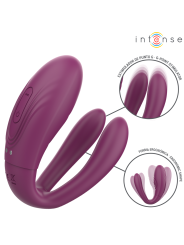 INTENSE SANDRA VIBRADOR ESTIMULADOR DE PINZAS CON GOLPETEO CONTROL REMOTO