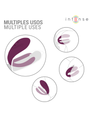 INTENSE SANDRA VIBRADOR ESTIMULADOR DE PINZAS CON GOLPETEO CONTROL REMOTO