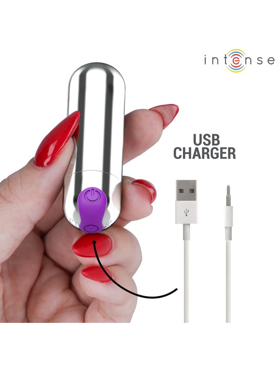 INTENSE MINI BALA VIBRADORA RECARGABLE