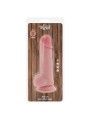 GET REAL PENE REALISTICO DELUXE CON TESTICULOS EXTRA GRUESO 345 CM