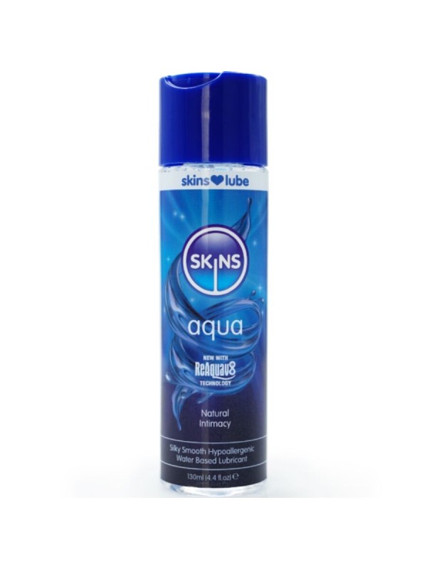 SKINS AQUA LUBRICANTE BASE DE AGUA 130 ML