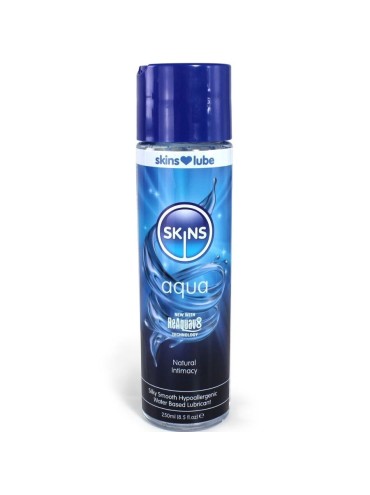 SKINS AQUA LUBRICANTE BASE DE AGUA 250 ML