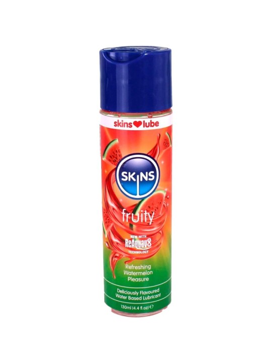 SKINS FRUITY LUBRICANTE BASE DE AGUA SANDIA 130 ML