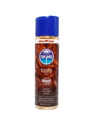 SKINS TASTY LUBRICANTE BASE DE AGUA DOBLE CHOCOLATE 130 ML