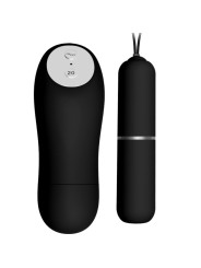 BAILE TANGA CON BALA VIBRADORA Y CONTROL REMOTO NEGRO