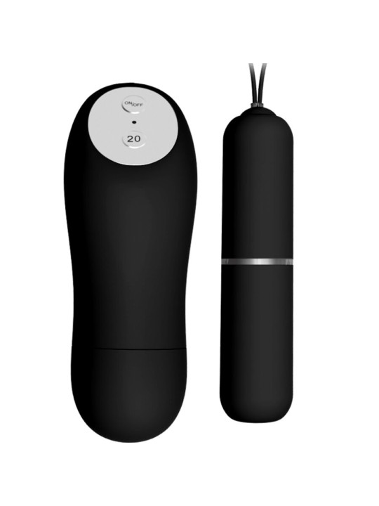 BAILE TANGA CON BALA VIBRADORA Y CONTROL REMOTO NEGRO