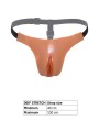HIDDEN DESIRE ALTER EGO TANGA VAGINA ABIERTA AJUSTABLE NATURAL