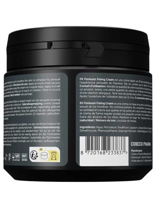 COBECO FIST ASSIST CREMA LUBRICANTE 500 ML
