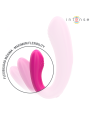 INTENSE JANET ESTIMULADOR Y VIBRADOR DUAL EN FORMA DE U CON CONTROL REMOTO ROSA