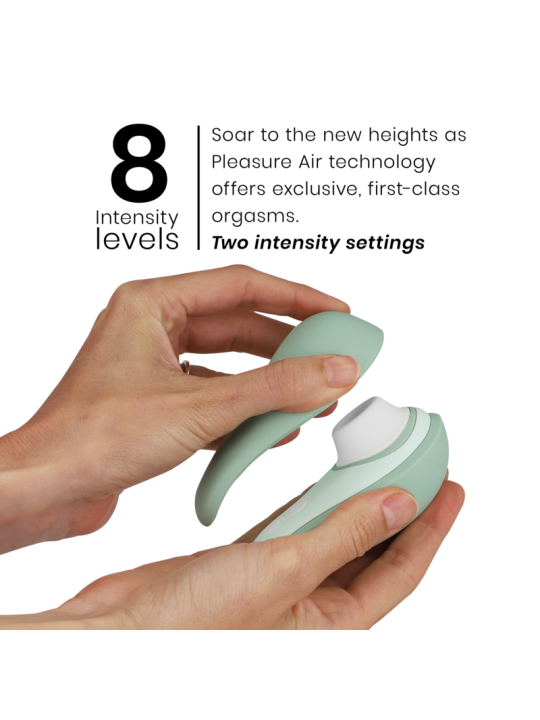 WOMANIZER LIBERTY 2 ESTIMULADOR SUCCIONADOR CLITORIS VERDE CLARO