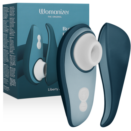 WOMANIZER LIBERTY 2 ESTIMULADOR SUCCIONADOR CLITORIS VERDE CLARO
