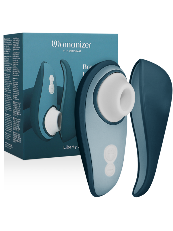 WOMANIZER LIBERTY 2 ESTIMULADOR SUCCIONADOR CLITORIS VERDE CLARO