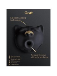 G VIBE GCAT MYSTIC SUCCIONADOR DE CLITORIS NEGRO