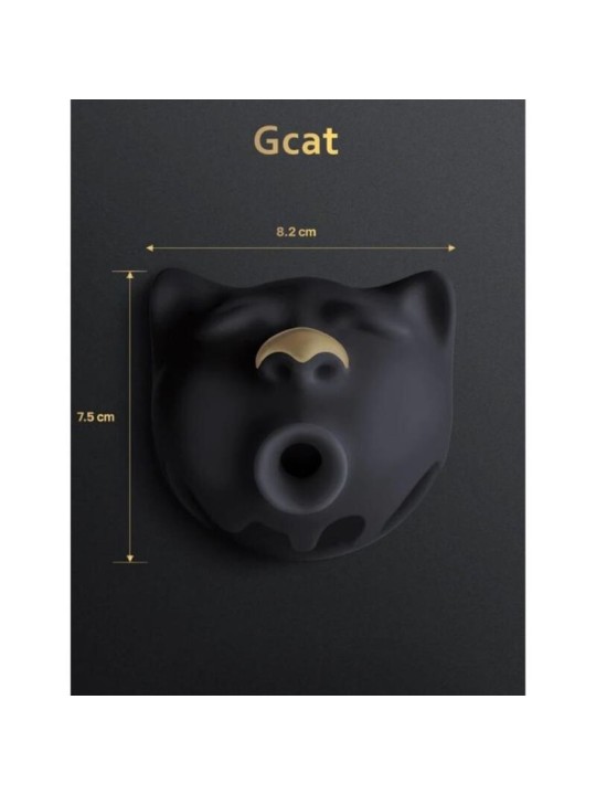 G VIBE GCAT MYSTIC SUCCIONADOR DE CLITORIS NEGRO