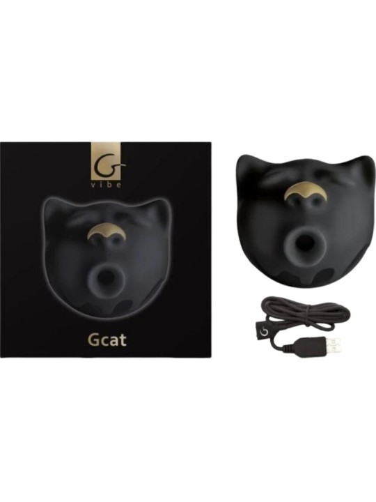 G VIBE GCAT MYSTIC SUCCIONADOR DE CLITORIS NEGRO