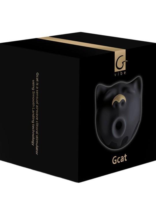 G VIBE GCAT MYSTIC SUCCIONADOR DE CLITORIS NEGRO