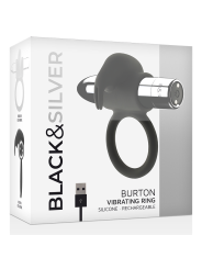 BLACKSILVER BURTON ANILLO RECARGABLE 10 MODOS VIBRACION