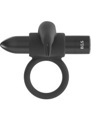 BLACKSILVER BURTON ANILLO 10 MODOS VIBRACION NEGRO