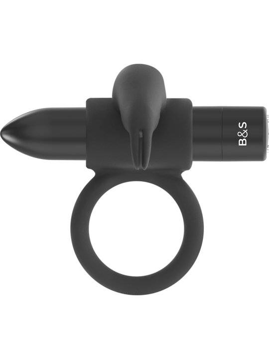 BLACKSILVER BURTON ANILLO 10 MODOS VIBRACION NEGRO