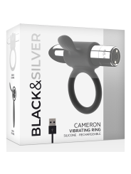 BLACKSILVER CAMERON ANILLO RECARGABLE SILVER