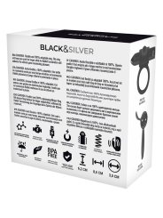 BLACKSILVER CAMERON ANILLO RECARGABLE NEGRO