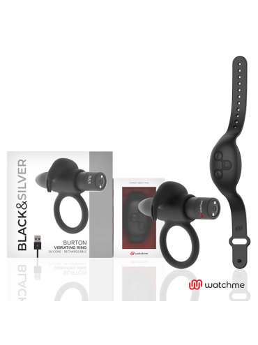 BLACKSILVER BURTON CONTROL REMOTO COCKRING WATCHME