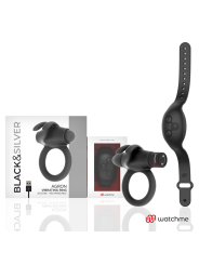 BLACKSILVER AGRON REMOTE CONTROL COCKRING WATCHME