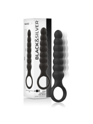 BLACKSILVER BOB POTENTE VIBRADOR DILATADOR ANAL SILICONA