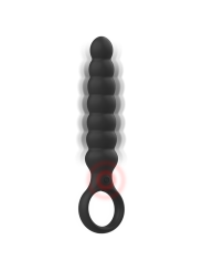 BLACKSILVER BOB POTENTE VIBRADOR DILATADOR ANAL SILICONA
