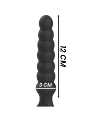 BLACKSILVER BOB POTENTE VIBRADOR DILATADOR ANAL SILICONA