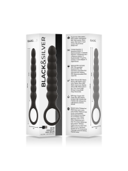 BLACKSILVER BOB POTENTE VIBRADOR DILATADOR ANAL SILICONA