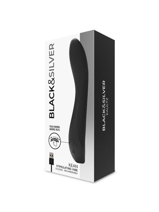 BLACKSILVER KEAN VIBRADOR TOUCH CONTROL