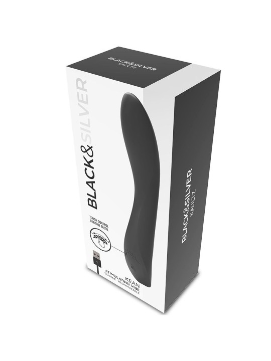 BLACKSILVER KEAN VIBRADOR TOUCH CONTROL
