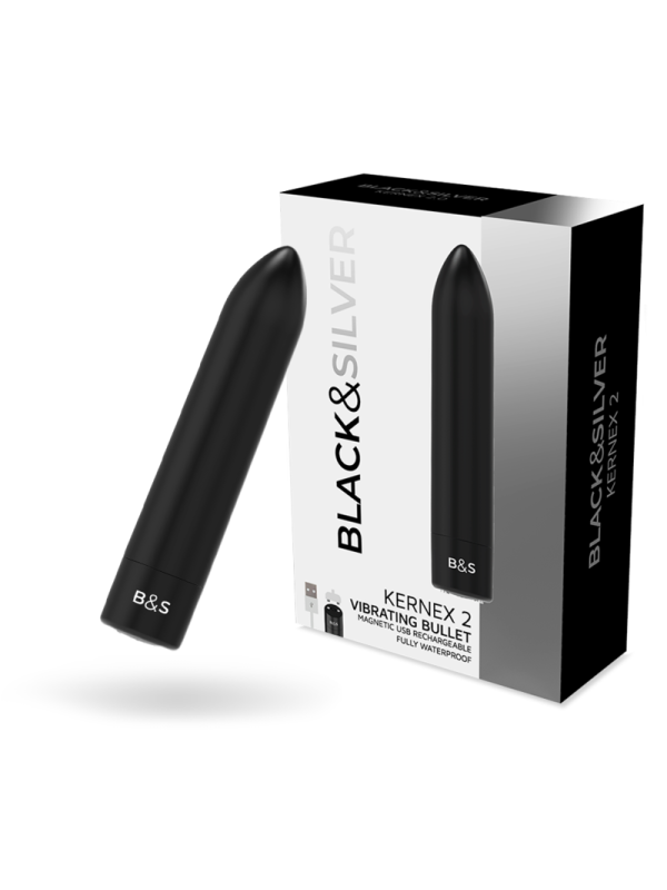 BLACKSILVER BALA MAGNETICA VIBRADORA KERNEX 2 NEGRO