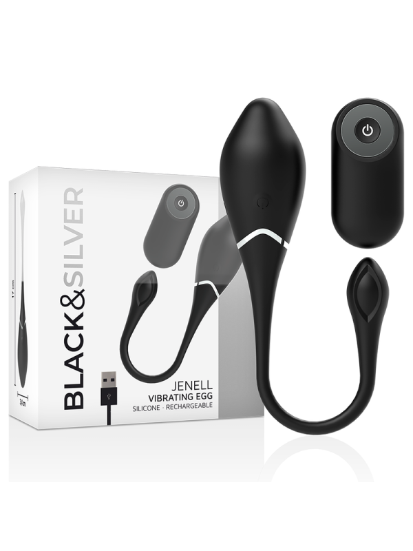 BLACKSILVER JENELL HUEVO VIBRADOR RECARGABLE