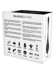 BLACKSILVER JENELL HUEVO VIBRADOR RECARGABLE