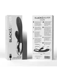 BLACKSILVER KALEB VIBRADOR RABBIT SILICON MILTI FUNCION