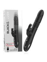 BLACKSILVER KENJI VIBRADOR RABBIT UP DOWN COMPATIBLE CON WATCHME