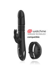 BLACKSILVER KENJI VIBRADOR RABBIT UP DOWN COMPATIBLE CON WATCHME