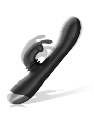 BLACKSILVER DJ ADAM ESTIMULADOR RABBIT SILICONA RECARGABLE NEGRO
