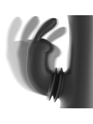 BLACKSILVER DJ ADAM ESTIMULADOR RABBIT SILICONA RECARGABLE NEGRO