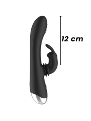 BLACKSILVER DJ ADAM ESTIMULADOR RABBIT SILICONA RECARGABLE NEGRO